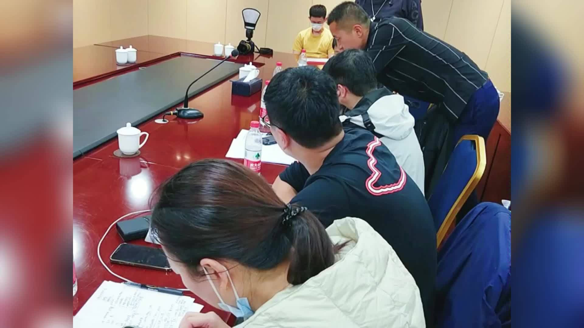 忙碌工作中